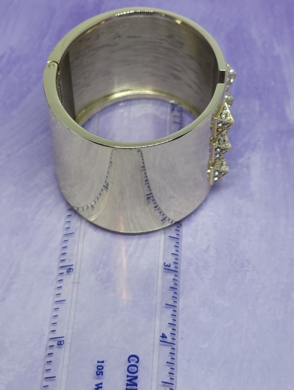 Victoria's Secret "Scandalous" Limited Edition Hinged Cuff Bracelet - Picture 8 of 9